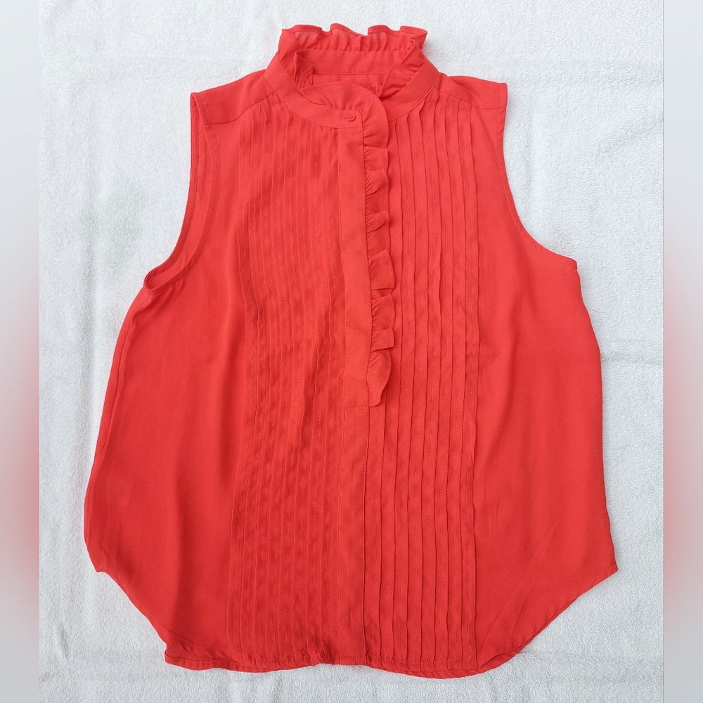 Ann Taylor Red Blouse